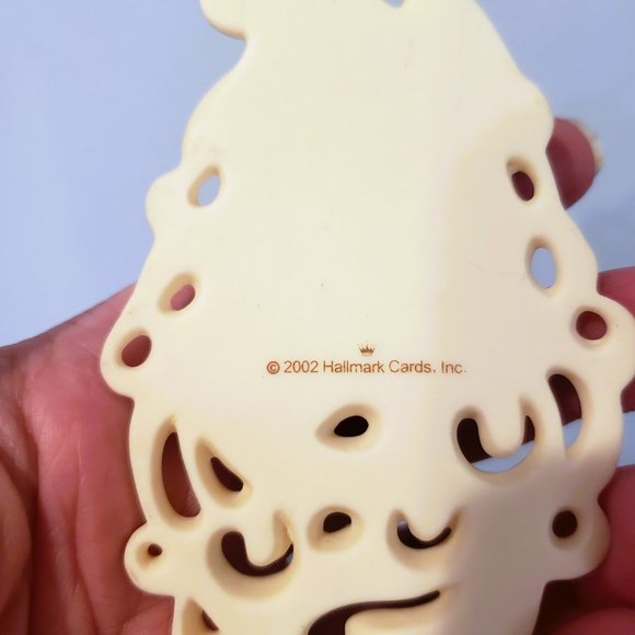 2002 Hallmark Christmas Ornament Lot Bisque Porcelain We Call Him Santa Yuletide - Picture 10 of 10